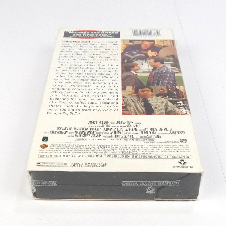 Big Bully VHS 1996 Rick Moranis Tom Arnold Factory Sealed Warner Bros Big Lots