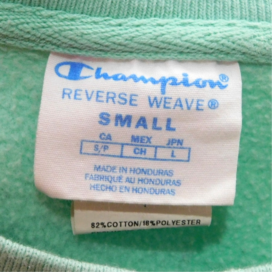 Champion Reverse Weave Sweatshirt Mint Green Size S Pullover Crewneck