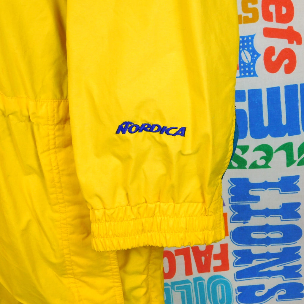 90s Nordica Sport System Side Zip Ski Jacket - Size L