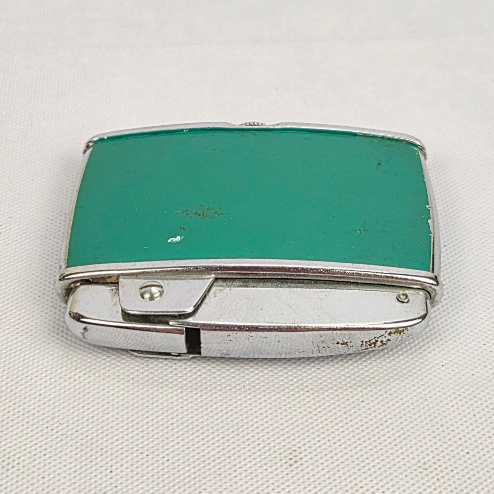 Vintage Alpine Filter Cigarettes Advertising Lighter Flat Made In Japan Tested