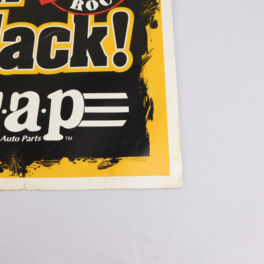 Boston Bruins 2011 Stanley Cup Parade Sign Back In Black 100.7 WZLX 19x13