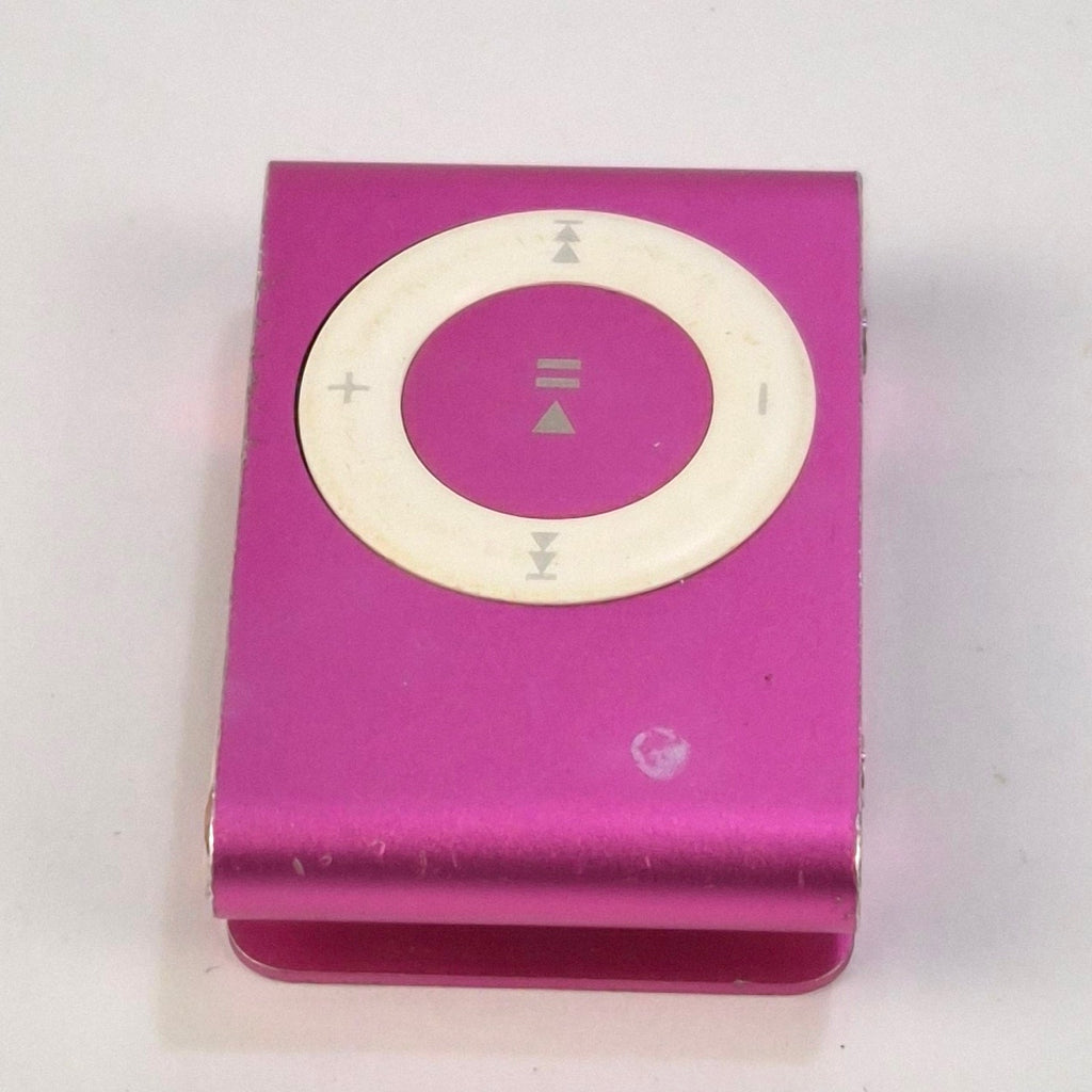 Apple iPod Shuffle 2nd Gen A1204 Pink 1GB New Battery USB Cable Tested