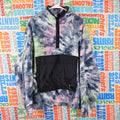H&M Tie Dye 1/4 Zip Fleece Jacket - Size L