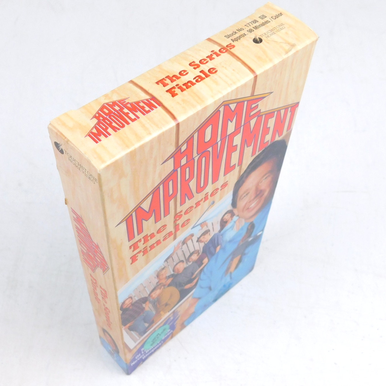 Home Improvement Series Finale VHS Tested Tim Allen 1999 Be Kind Rewind Sticker