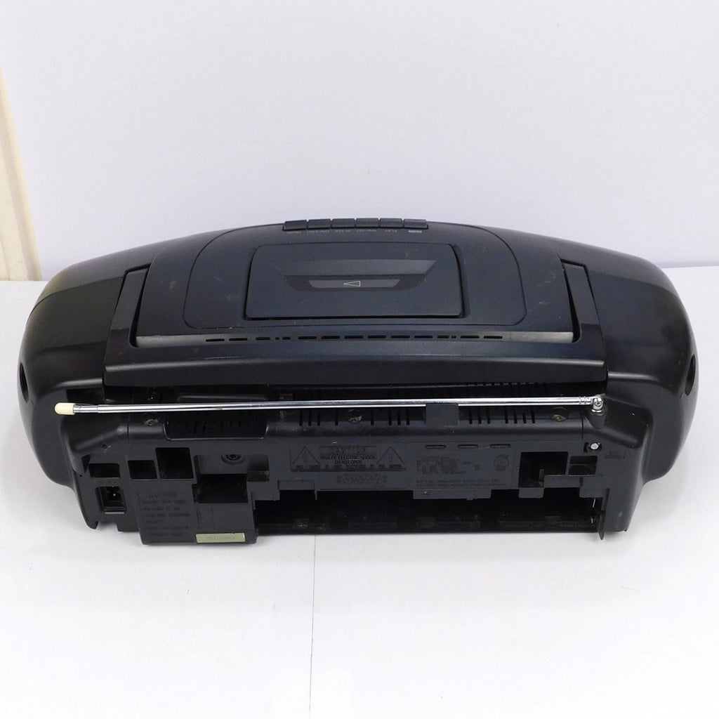 Panasonic RX-DS17 Portable Stereo Boombox CD Cassette Radio Front Loading Tested