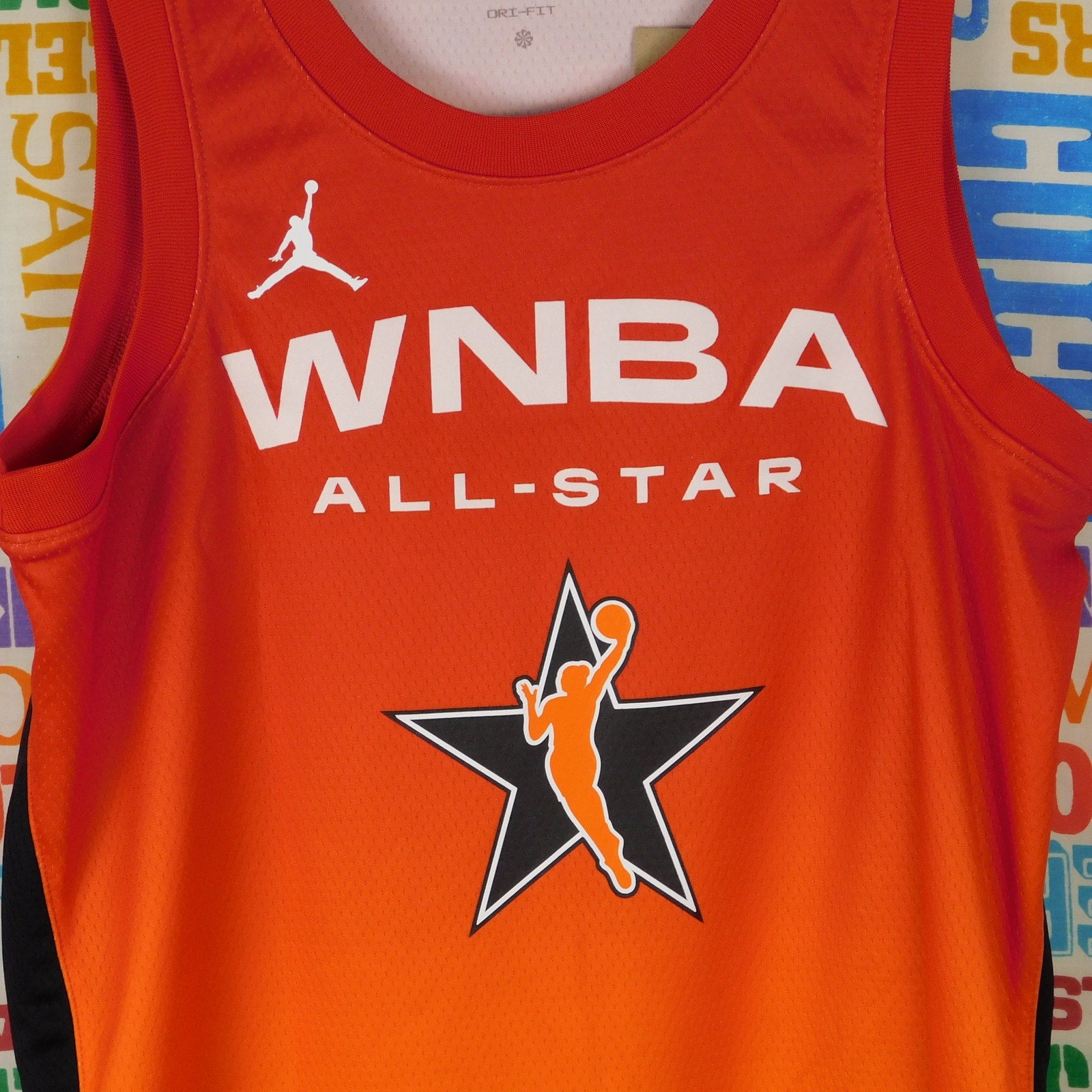 Caitlin Clark 2025 WNBA All Star Jersey Jordan Brand Size M Unisex New With Tags