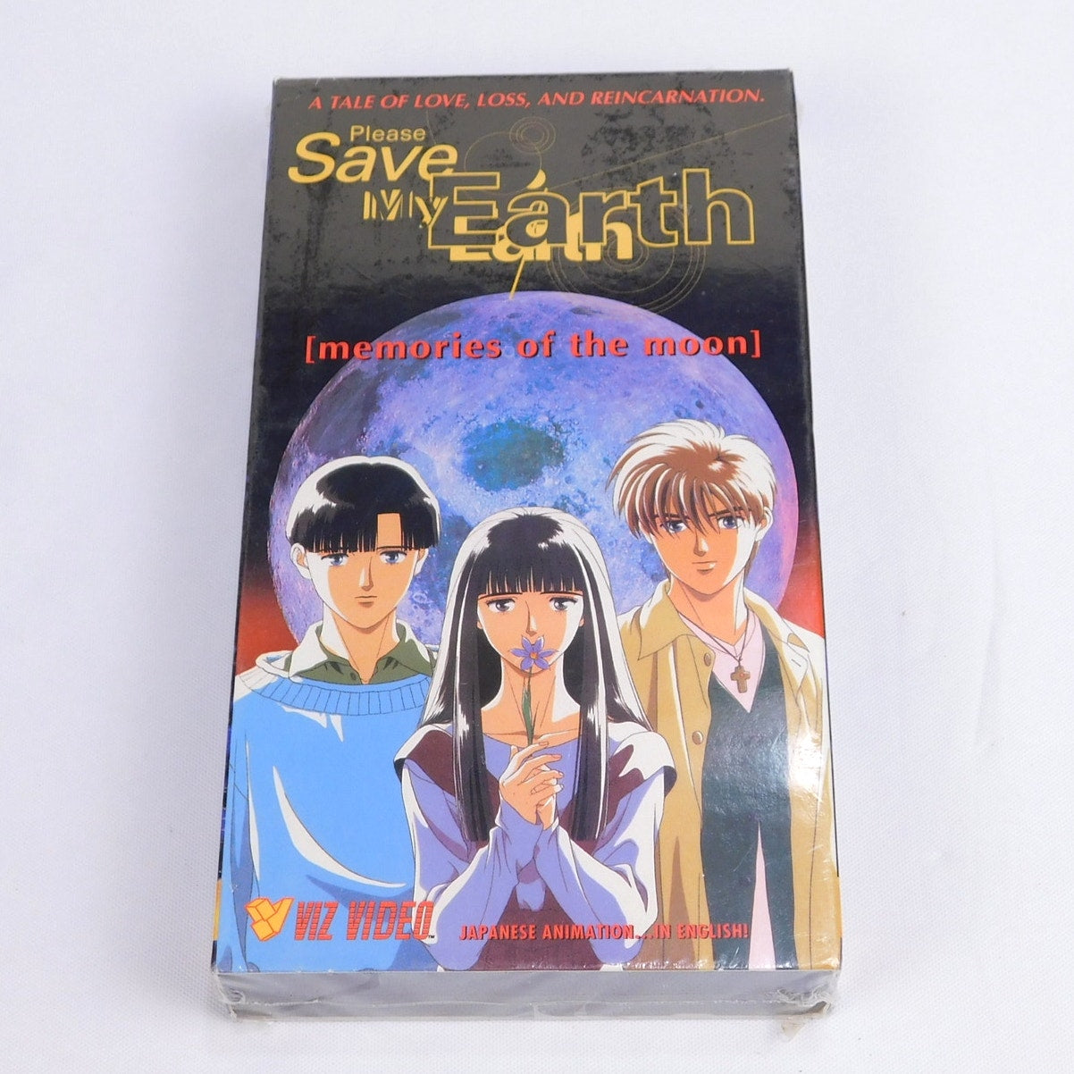 Please Save My Earth Memories Of The Moon VHS New Sealed 1994 Viz Video
