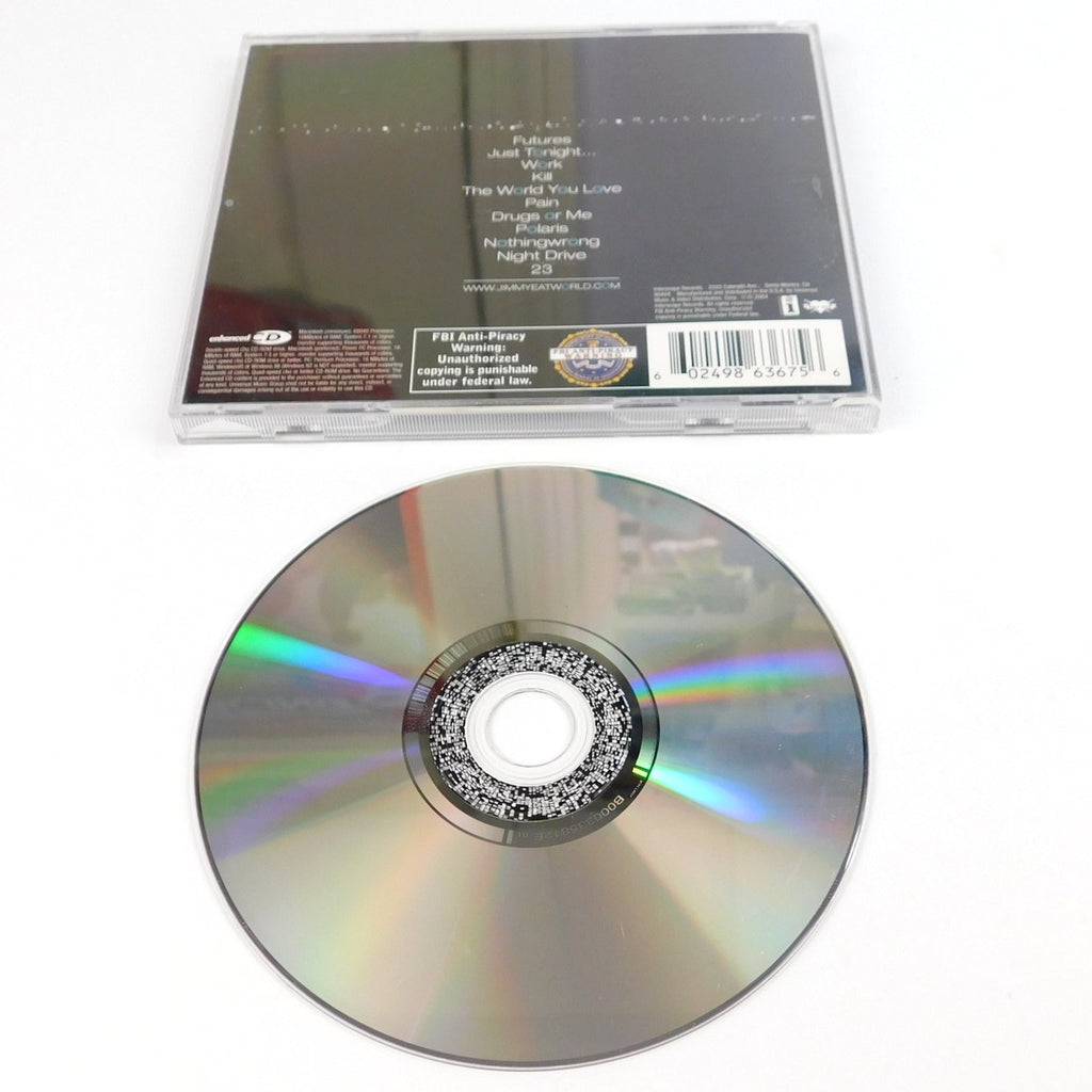 Jimmy Eat World Futures CD 2004 Interscope B0003358-12 Pain Work Tested