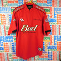 Dale Earnhardt Jr Budweiser NASCAR Pit Shirt L Chase Authentics Drivers Line