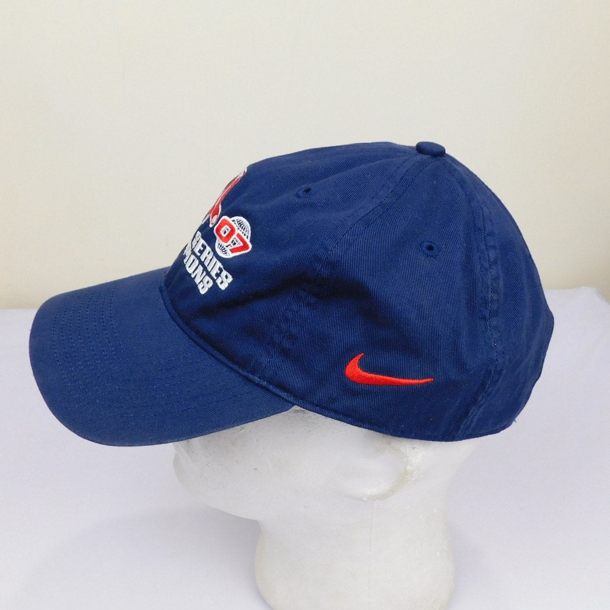 Nike Boston Red Sox 2007 World Series Champs Strapback Hat - Adjustable