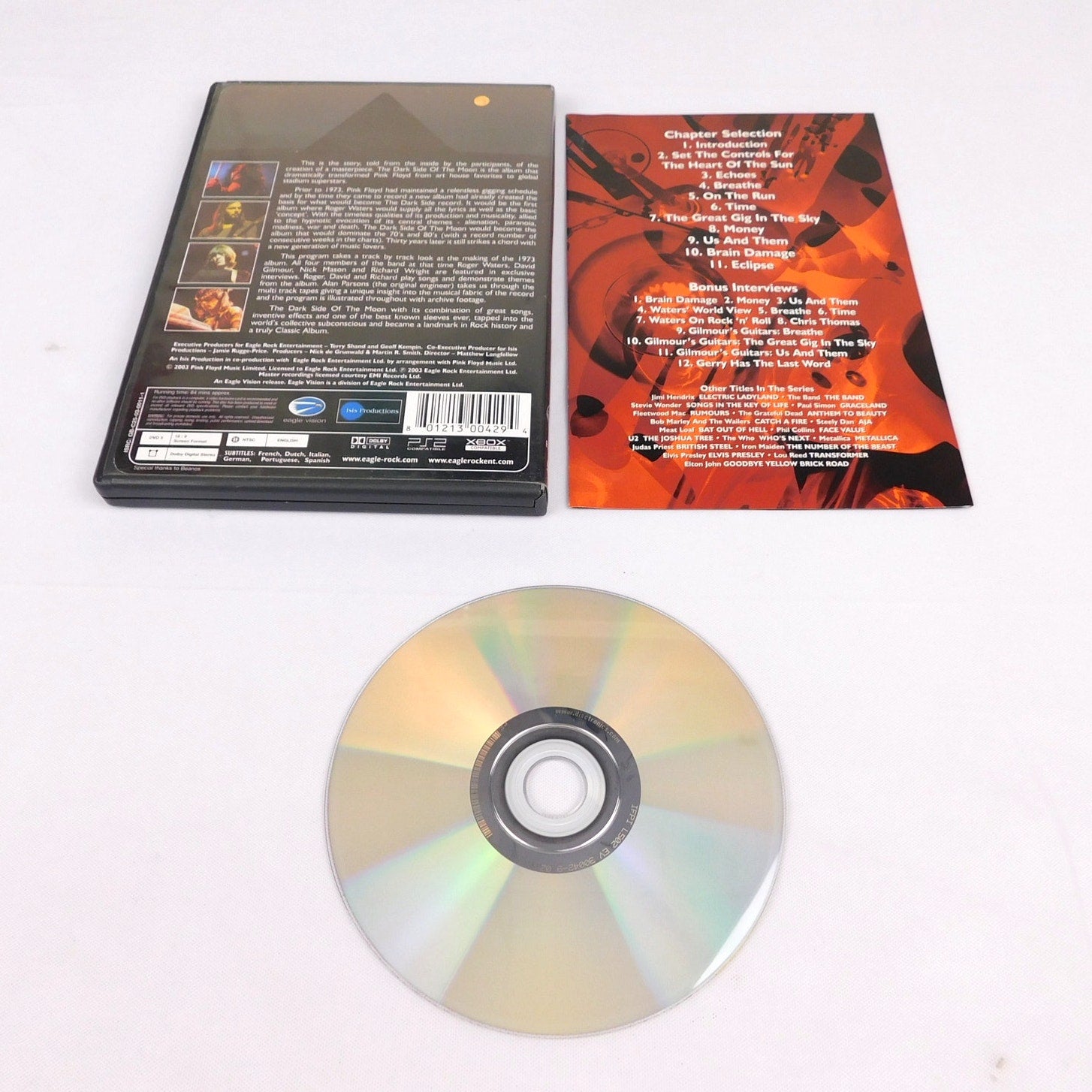 Pink Floyd The Dark Side Of The Moon DVD Classic Albums Making Of 2006