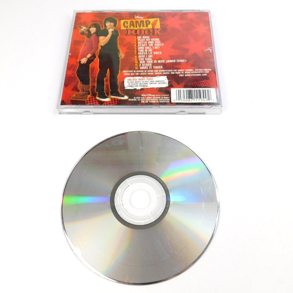 Camp Rock Soundtrack CD 2008 Disney Demi Lovato Jonas Brothers Tested