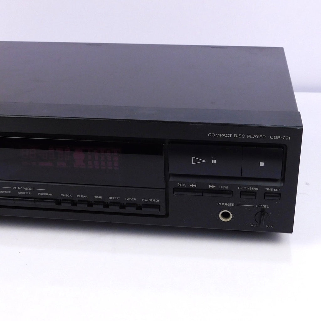 Sony CDP-291 Single Disc CD Player Fully Tested Working No Remote 1991 Serviced