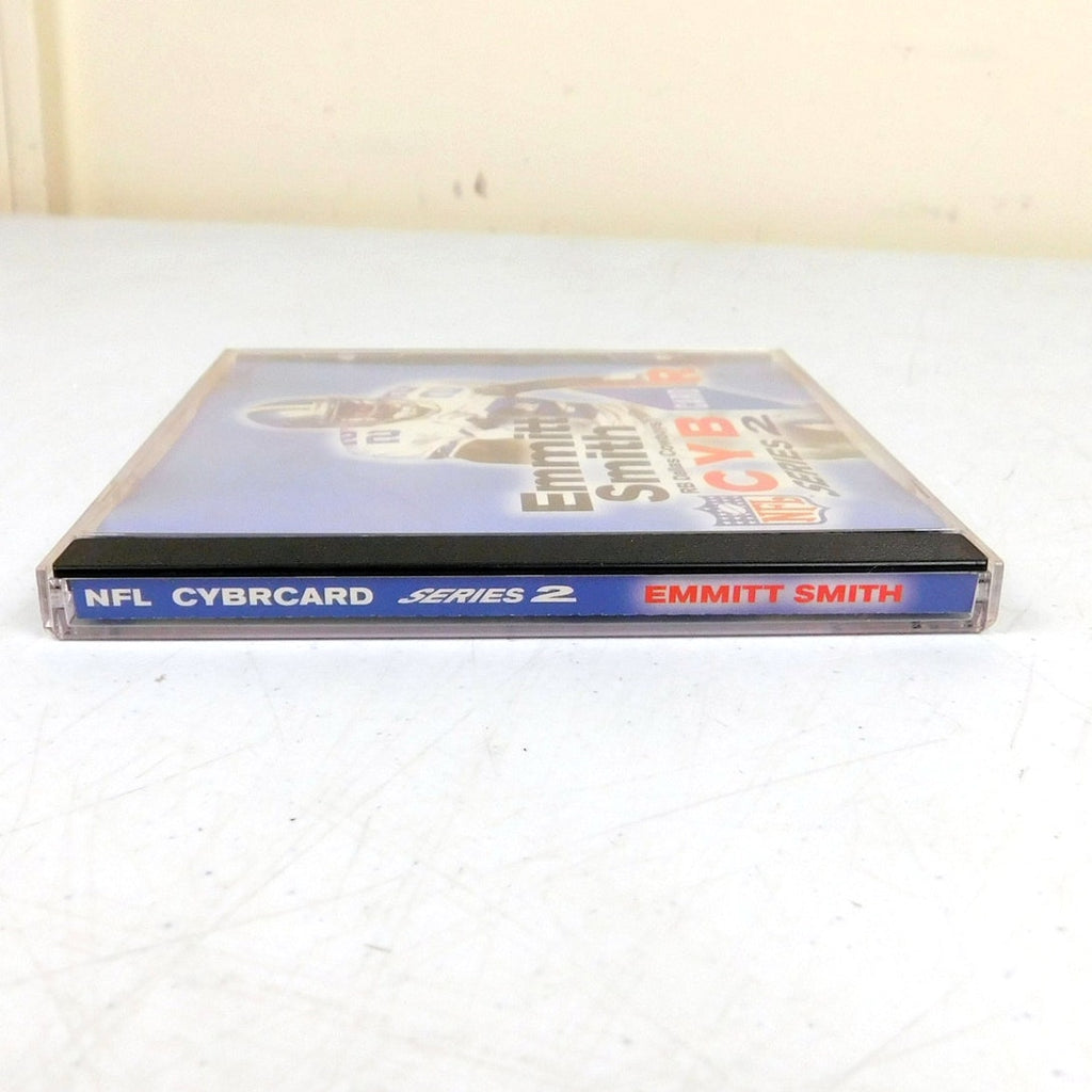 NFL Cybercard Series 2 Emmitt Smith PC CD ROM Tested Working 90s Retro