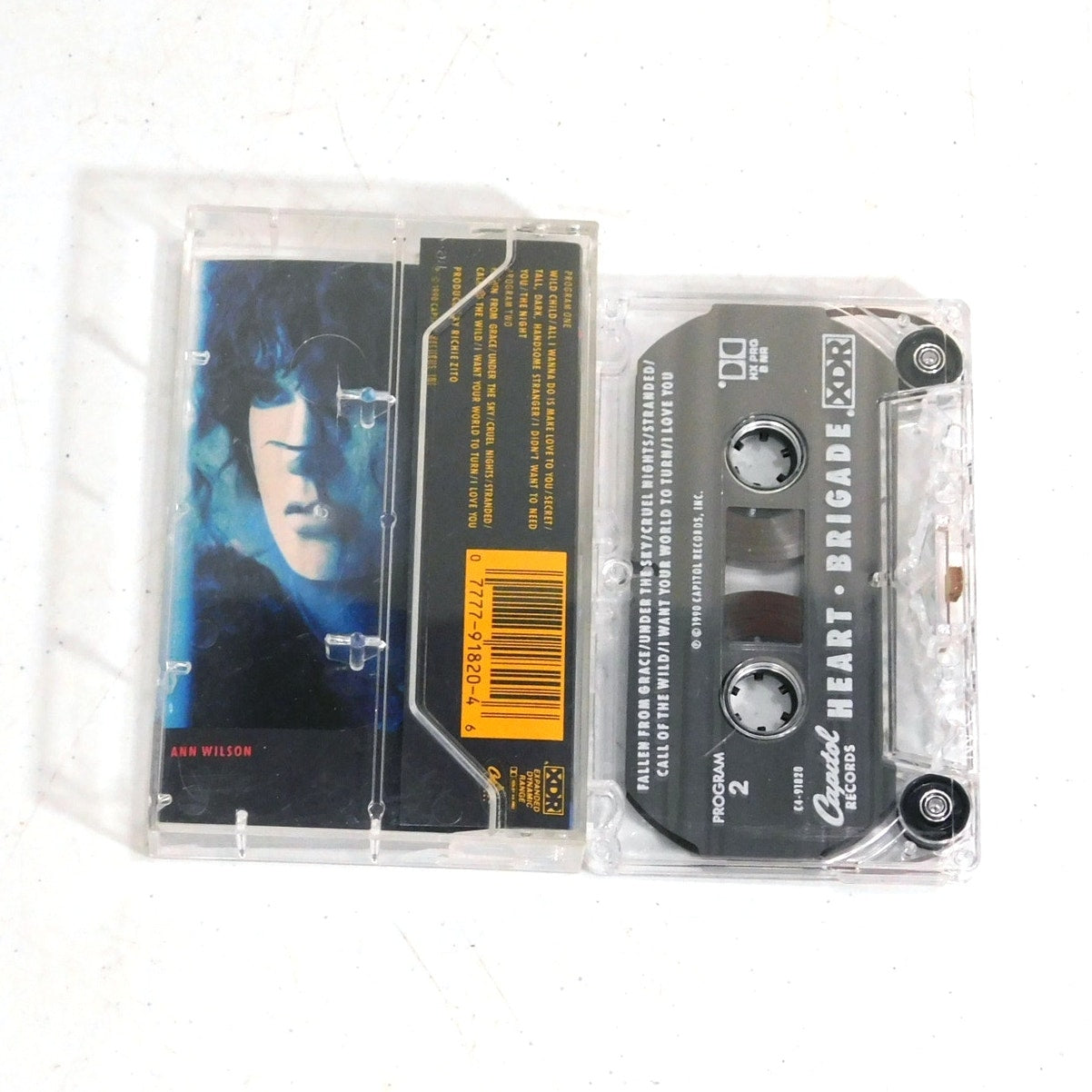 Heart Brigade Cassette Tested 1990 Capitol Records C4-91020 XDR