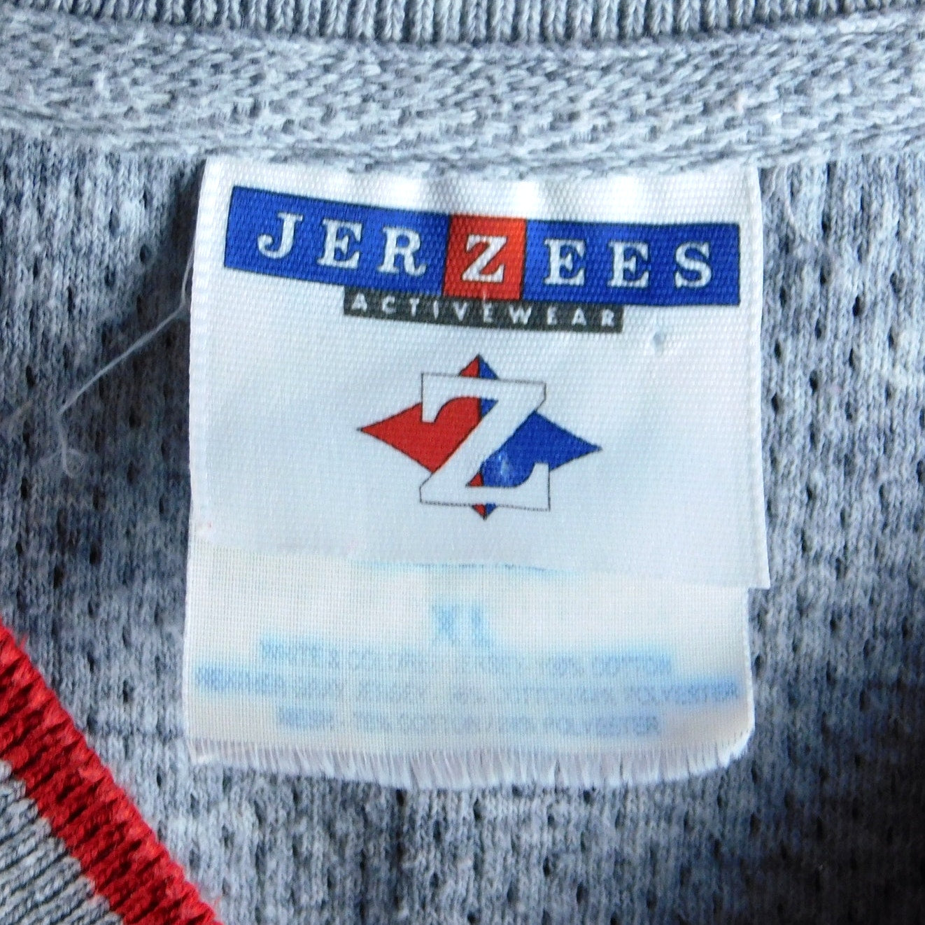 90s Jerzees Athletic Jersey T Shirt - Size XL