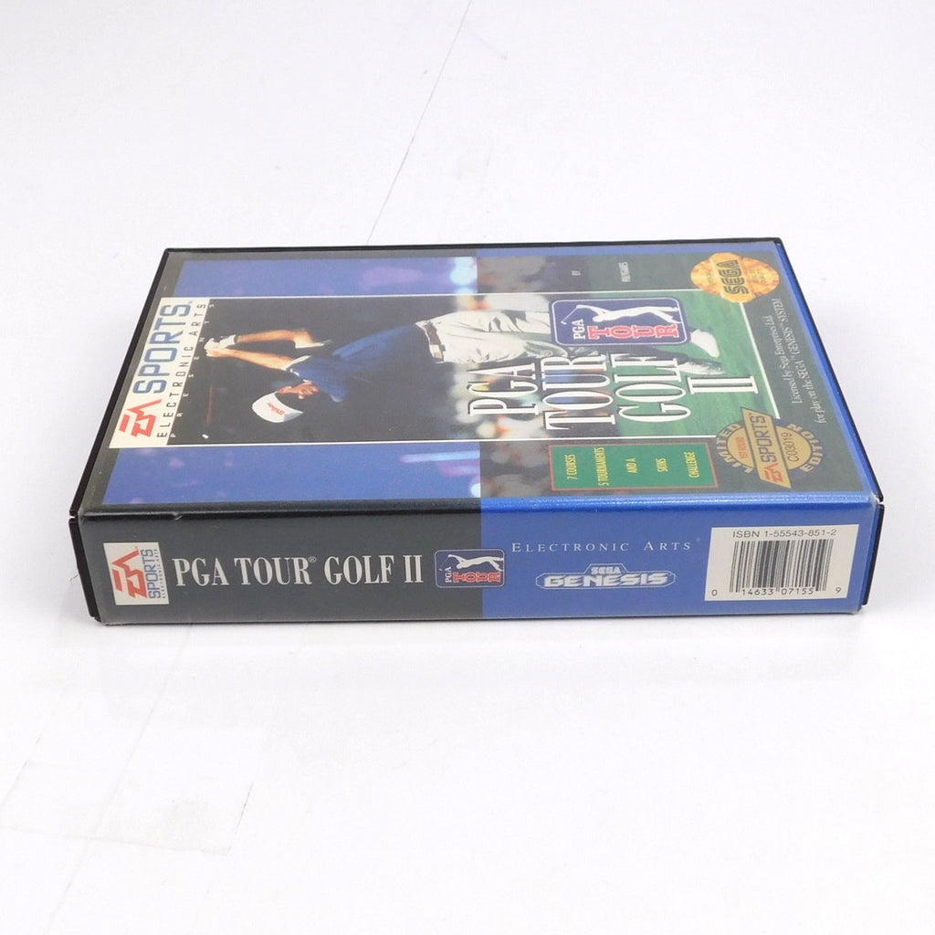 PGA Tour Golf II Sega Genesis Complete CIB Tested Working 1992