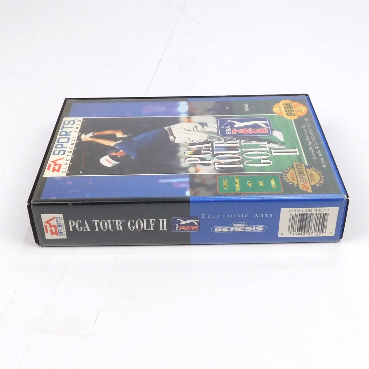 PGA Tour Golf II Sega Genesis Complete CIB Tested Working 1992