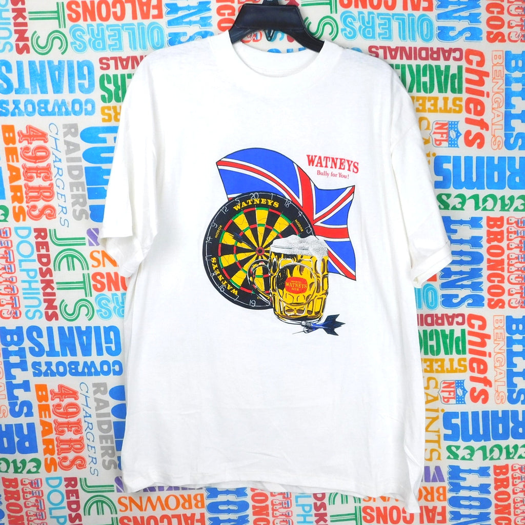 90s Watney's Beer Graphic T Shirt - Size XL