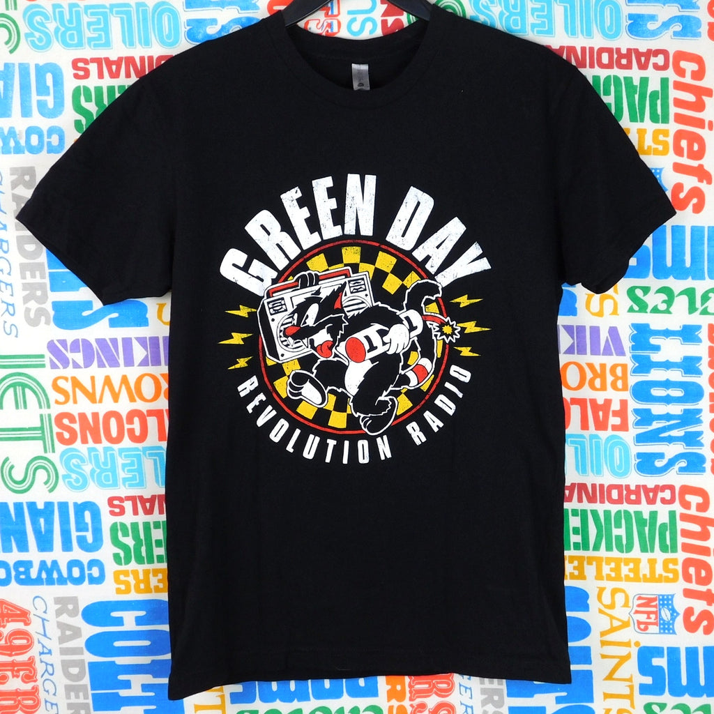 Green Day Revolution Radio Tour 2017 T Shirt - Size S
