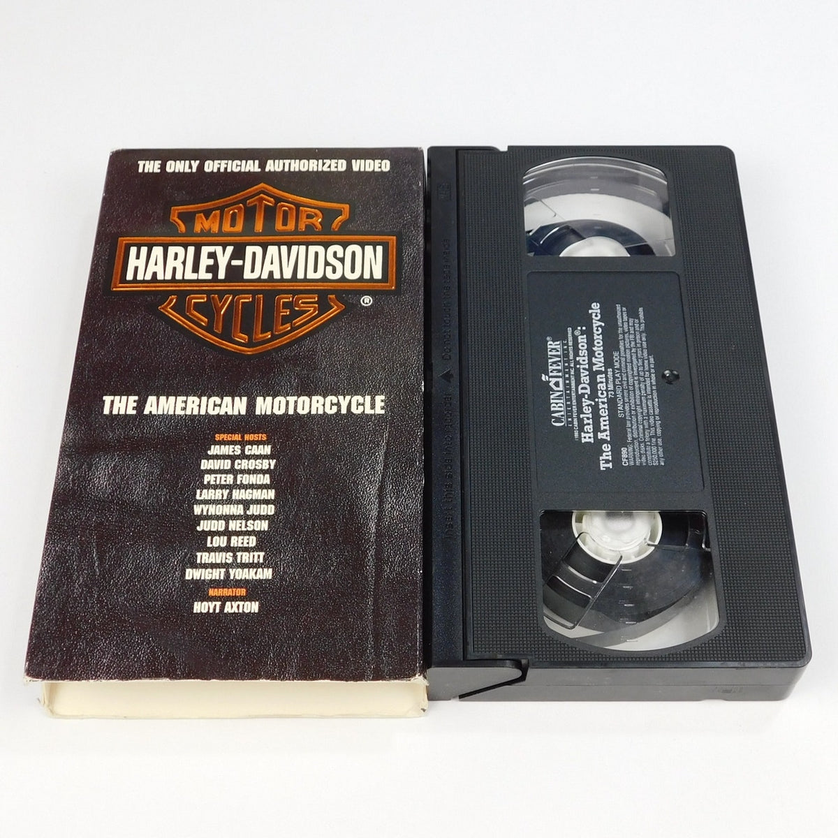 Harley Davidson The American Motorcycle VHS Tested 1993 Cabin Fever James Caan
