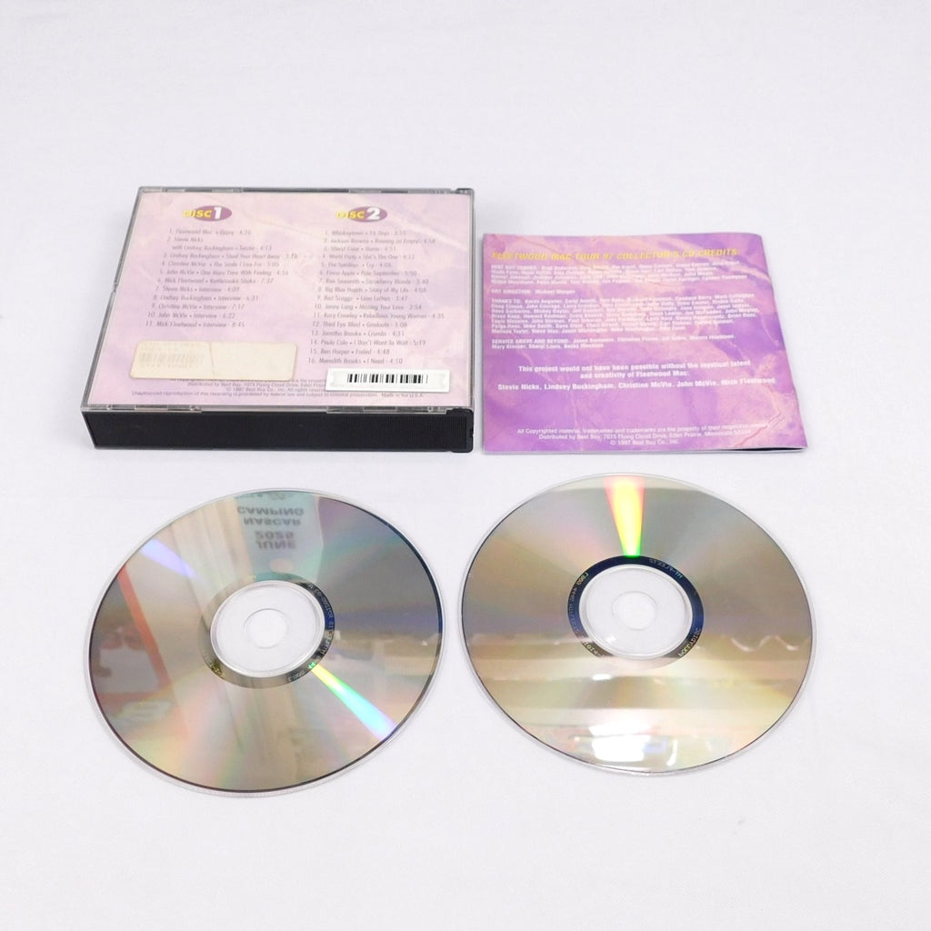 Fleetwood Mac 1997 Tour CD 2 Disc Best Buy Collectors Edition Tested Working