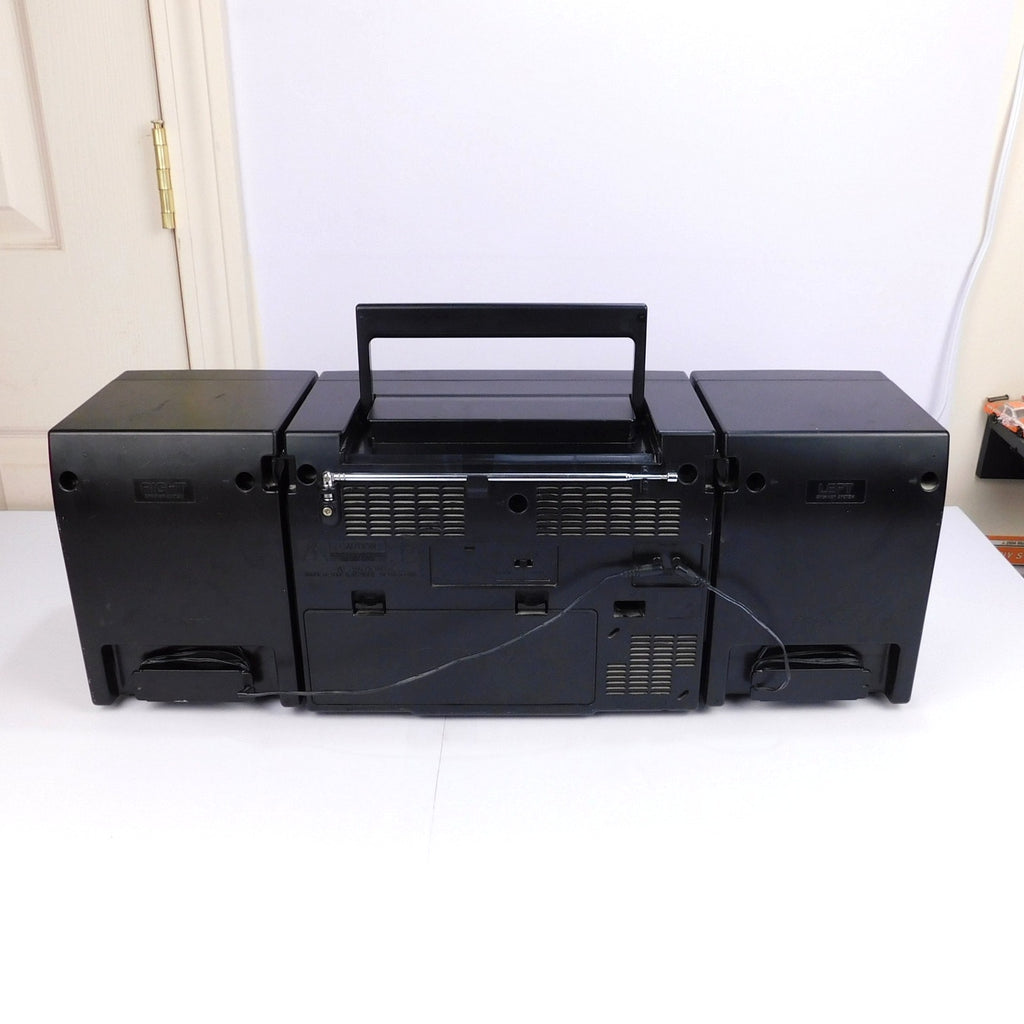 Sony CFS-W455 Dual Cassette Portable Stereo Boombox Radio Fully Tested 1994