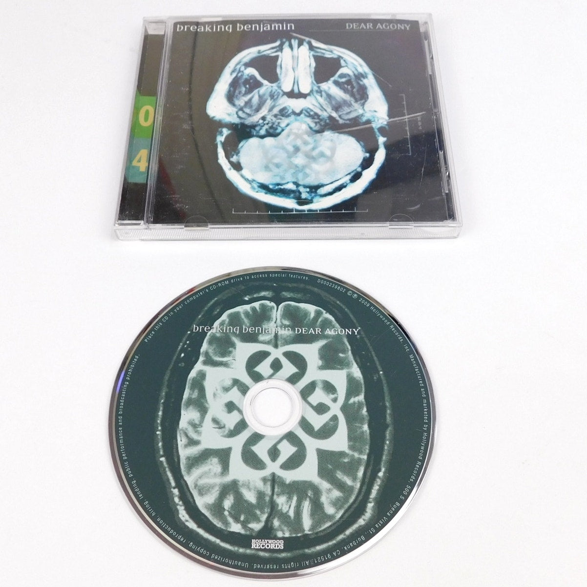 Breaking Benjamin Dear Agony CD 2009 Tested Hollywood Records D000239802