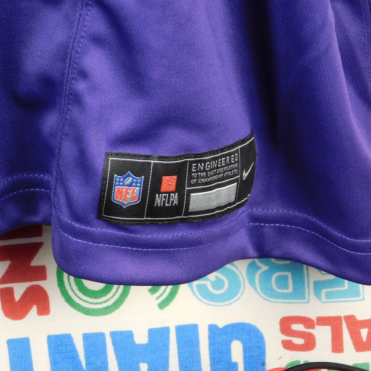 Nike Lamar Jackson Baltimore Ravens #8 Vapor FUSE Jersey Purple XXL NWT