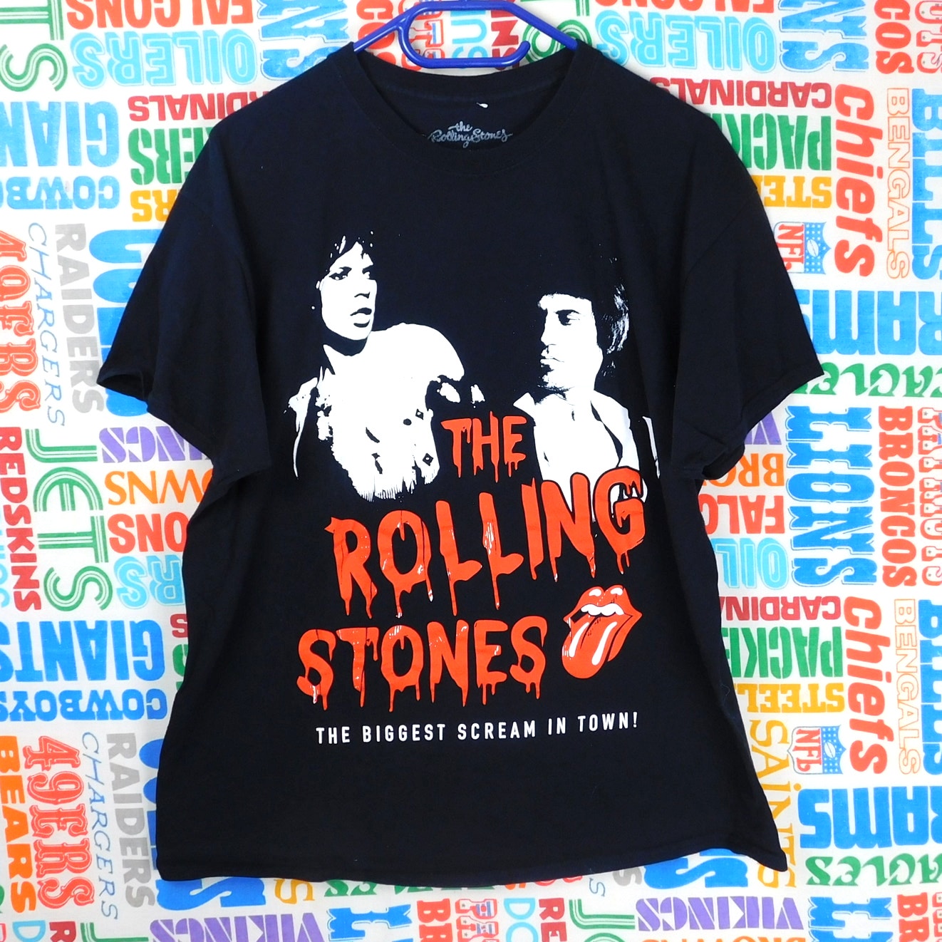 The Rolling Stones "Biggest Scream In Town" T Shirt - Size XL