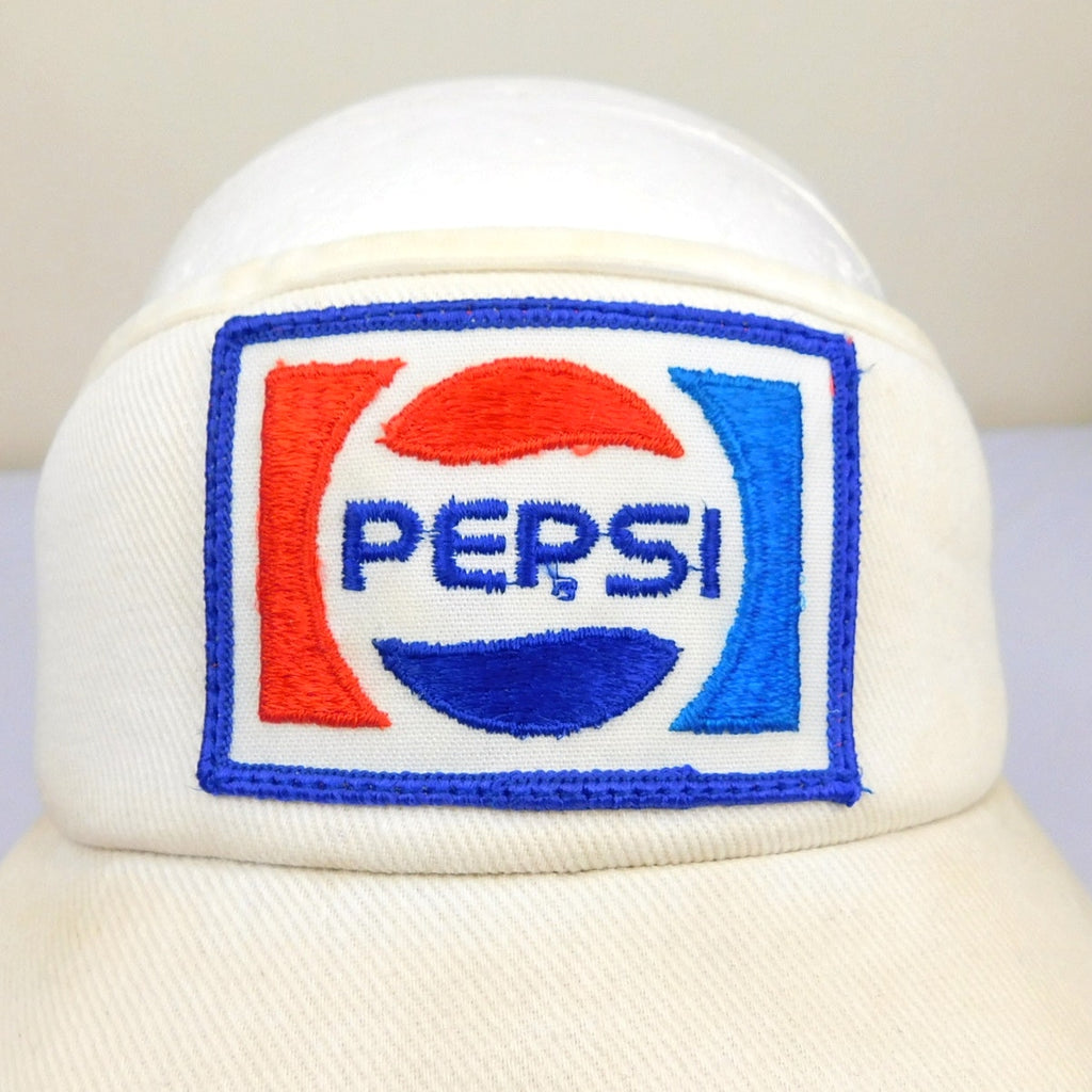 80s Pepsi Visor Hat - Adjustable