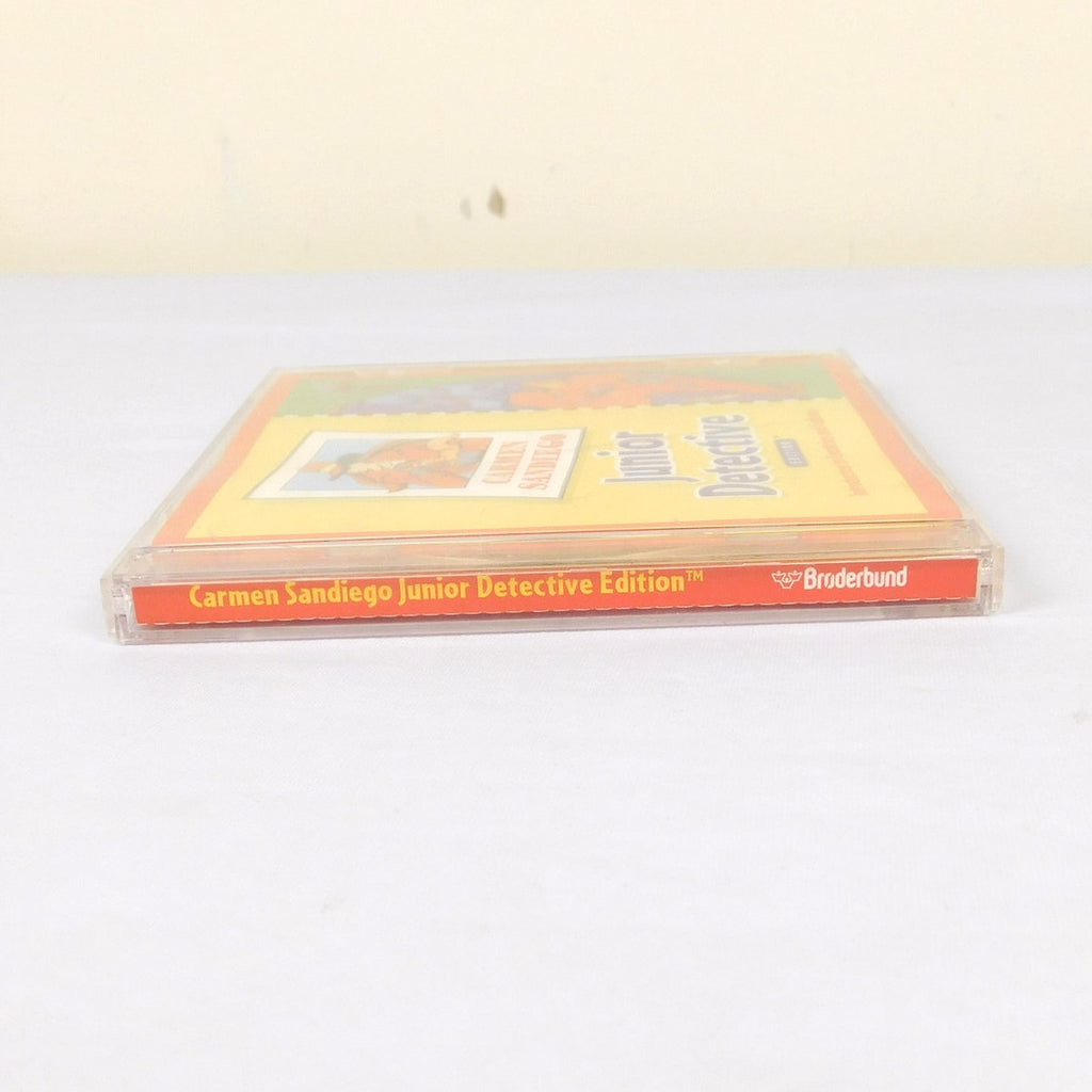 Carmen Sandiego Junior Detective Edition PC CD ROM Tested 1995 Broderbund