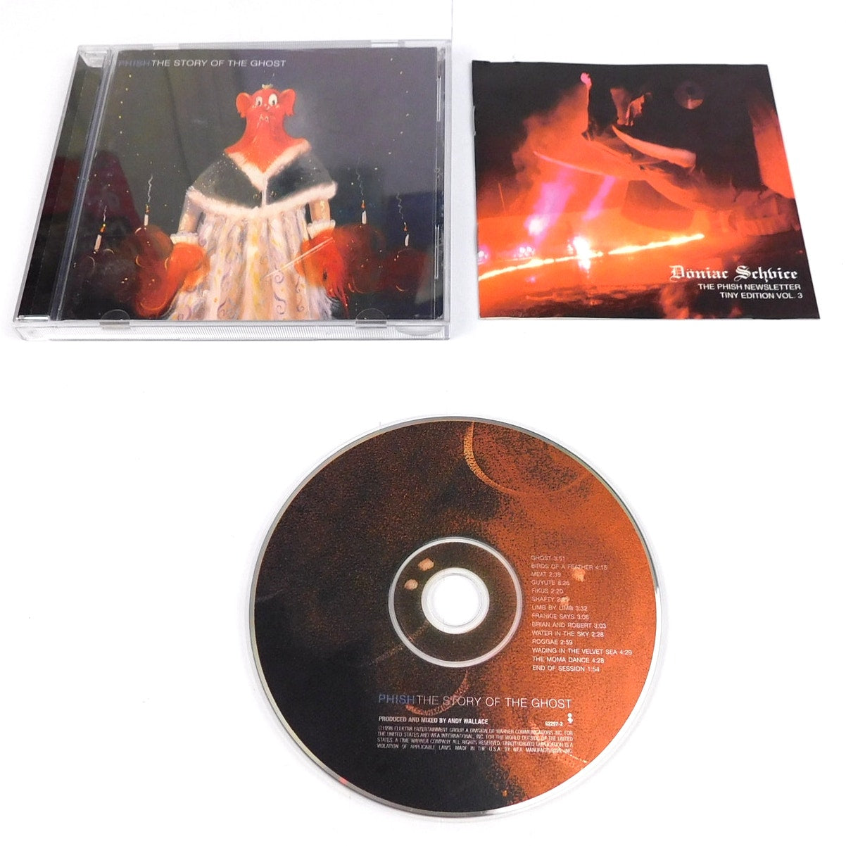 Phish The Story Of The Ghost CD Tested 1998 Elektra 62297-2