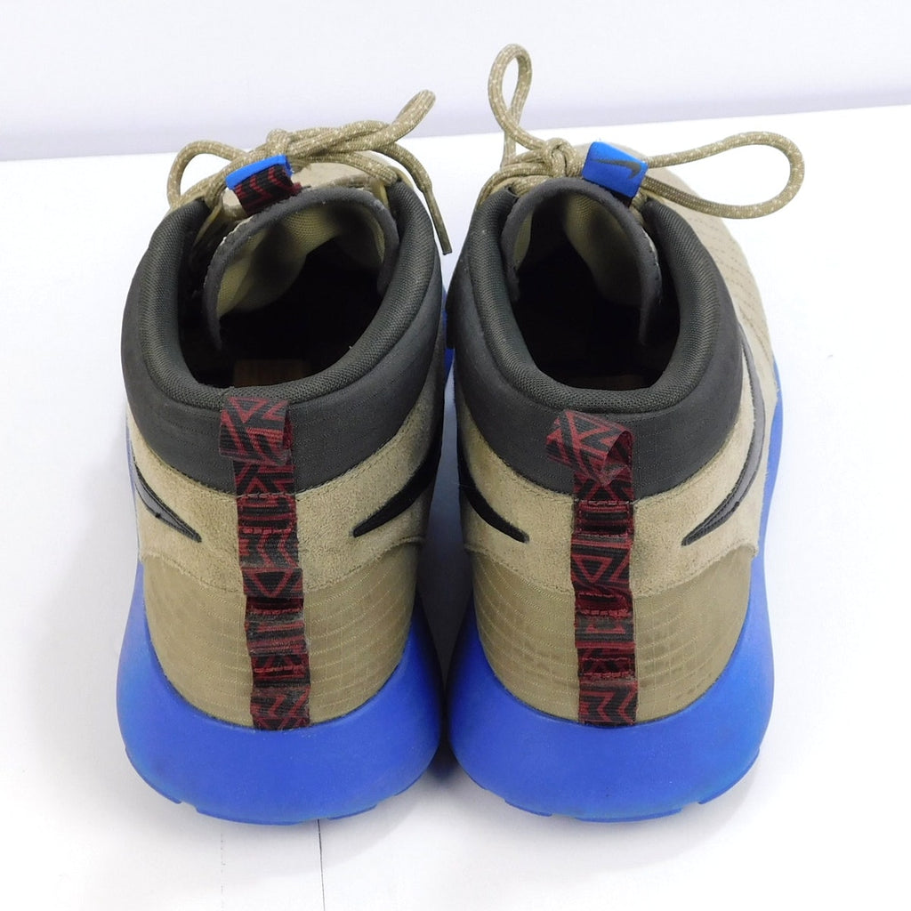 Nike Roshe Run Sneakerboot Bamboo Blue 615601-200 Men's Size 12 Shoes 2013