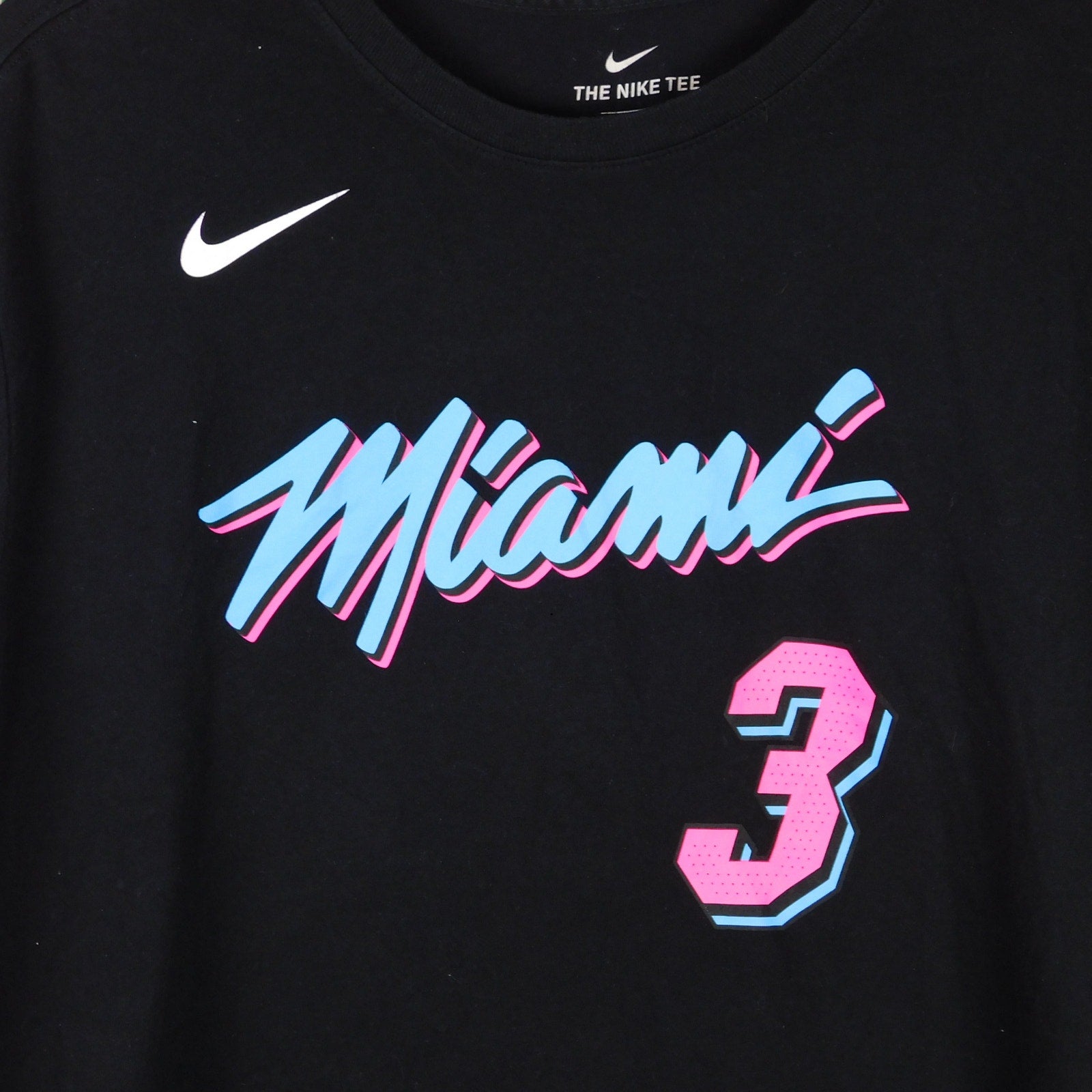 Nike Miami Heat Dwyane Wade Vice Jersey T Shirt -  Size XXL