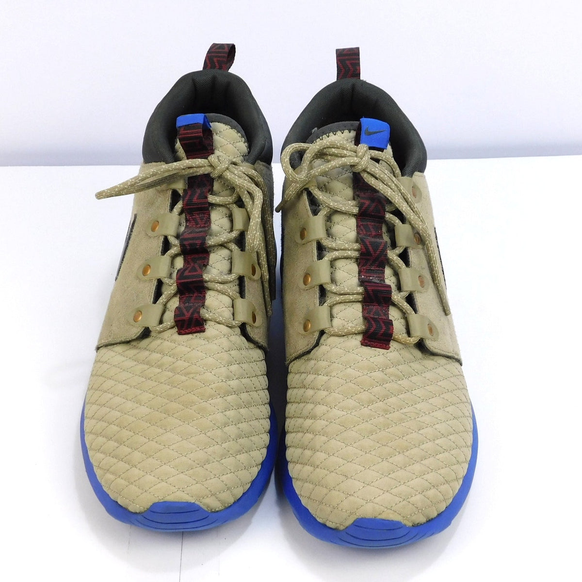 Nike Roshe Run Sneakerboot Bamboo Blue 615601-200 Men's Size 12 Shoes 2013