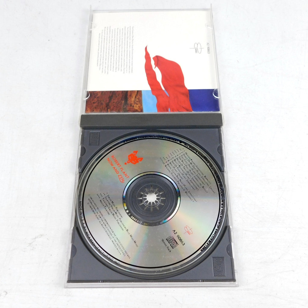 Robert Plant Now And Zen CD Tested 1988 Es Paranza A2 90863
