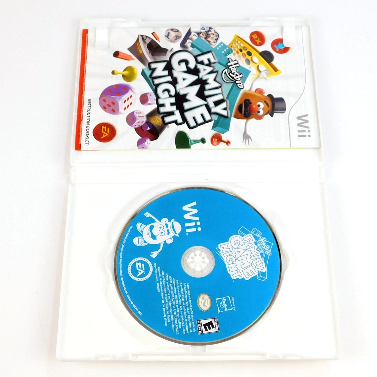 Hasbro Family Game Night Nintendo Wii 2008 CIB Complete w/ Manual Tested