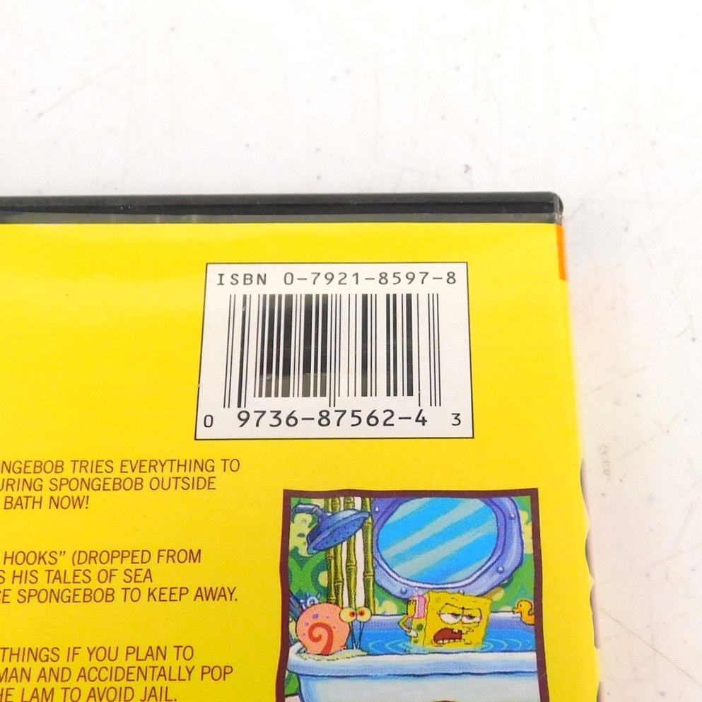 Spongebob Squarepants Sea Stories DVD Tested 2002 Nickelodeon