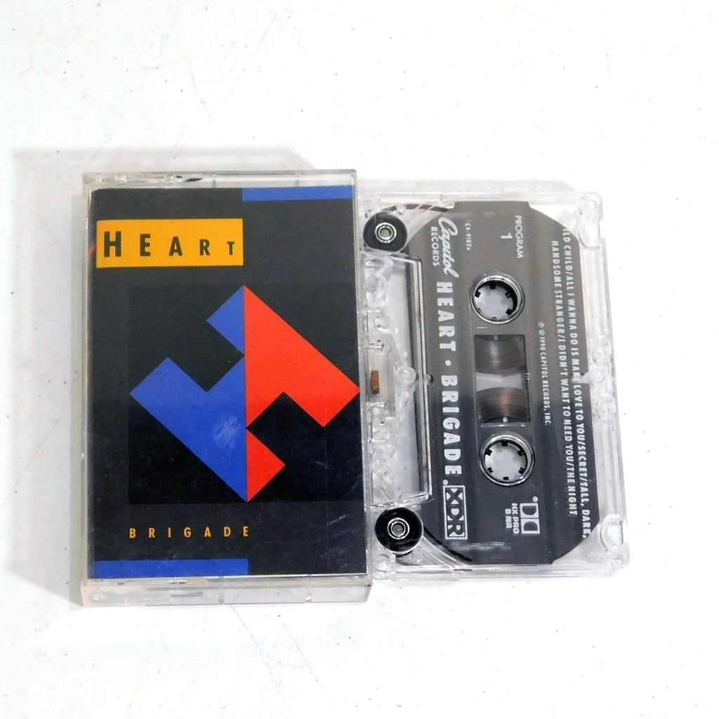 Heart Brigade Cassette Tested 1990 Capitol Records C4-91020 XDR