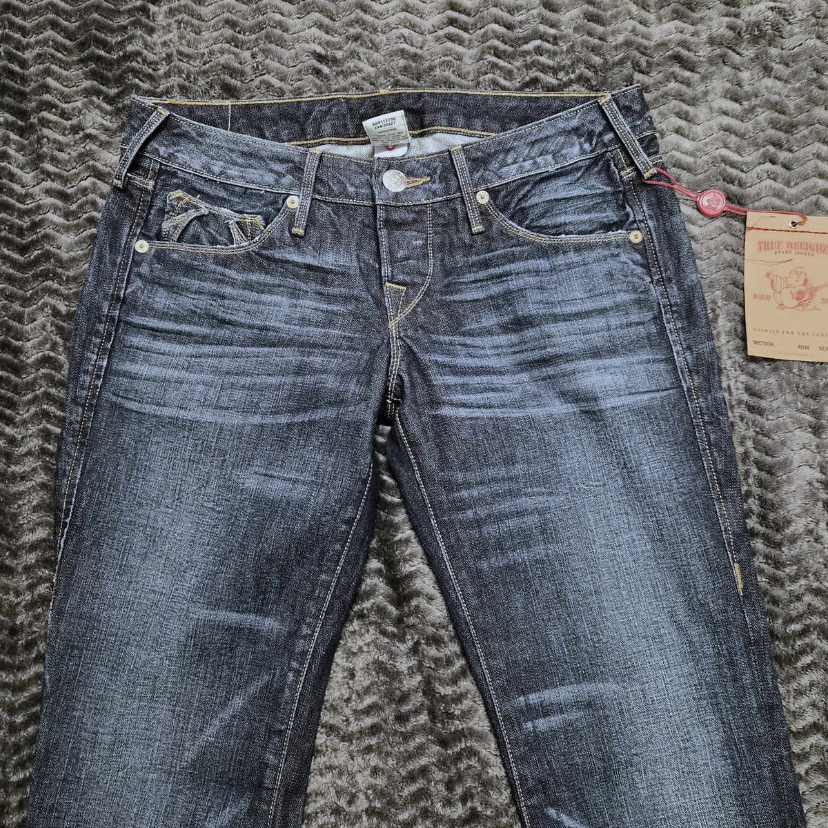 True Religion Gwen Distressed Skinny Jeans - Women's Size 29, NWT