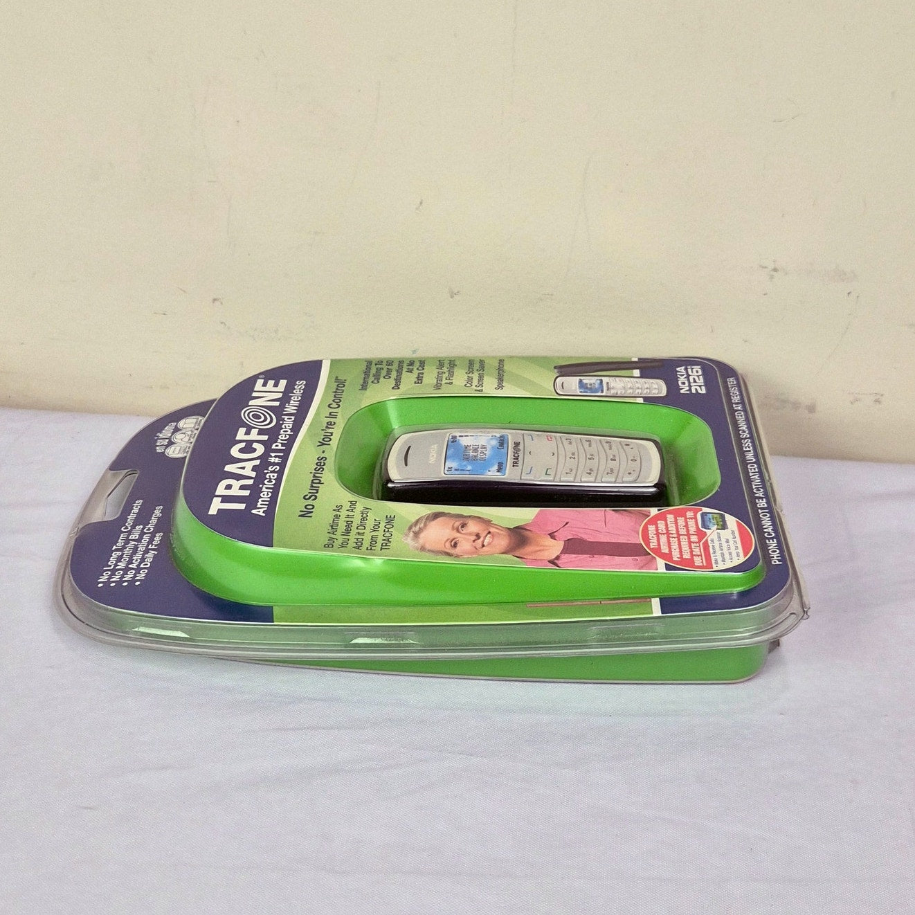 Nokia 2126i Tracfone Cell Phone New Factory Sealed 2006 Vintage