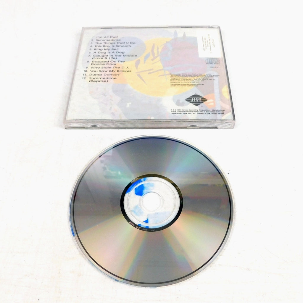 Jazzy Jeff & The Fresh Prince Homebase CD 1991 Tested Jive Records 1392-2-J