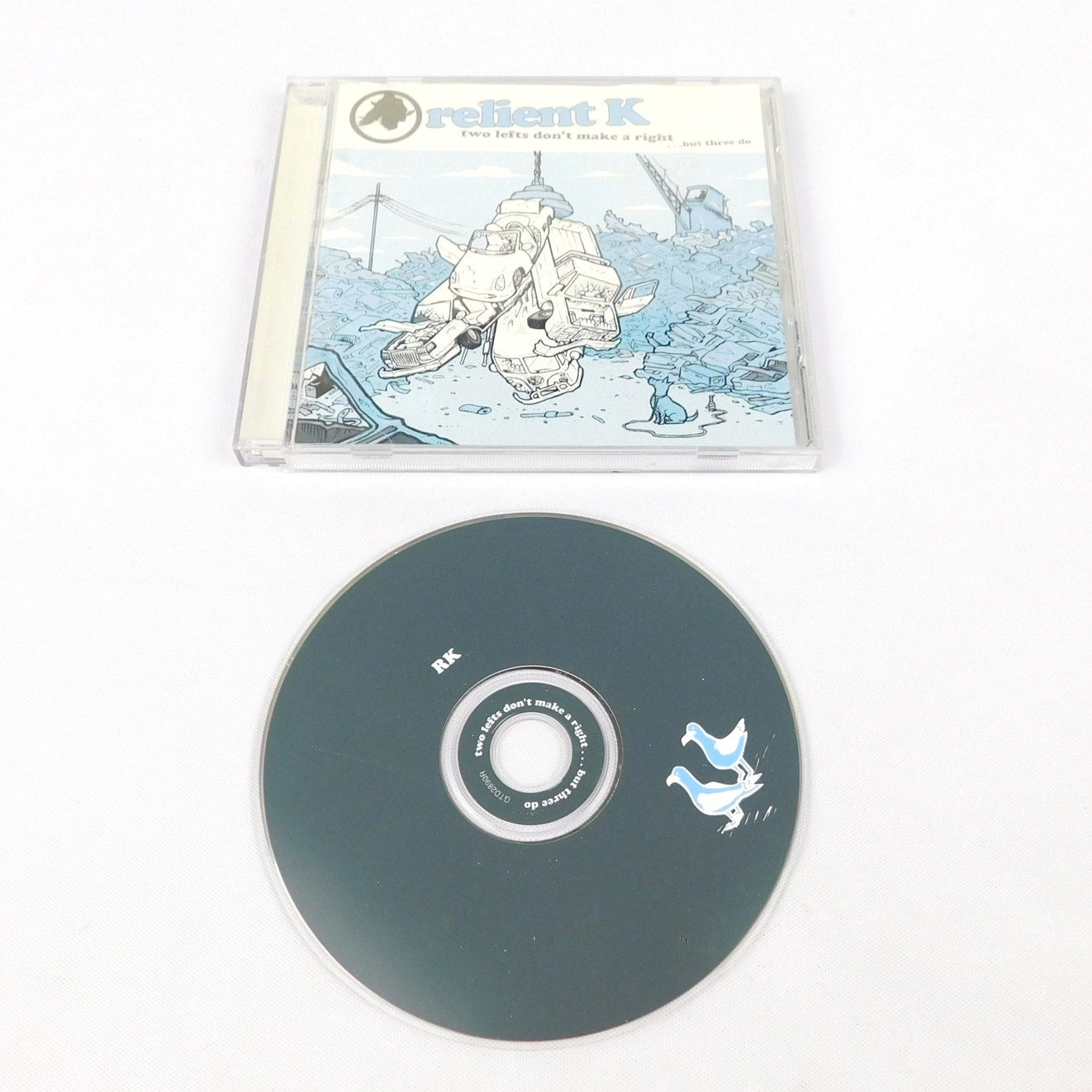 Relient K Two Lefts Don't Make A Right But Three Do CD Tested 2003 Gotee Records