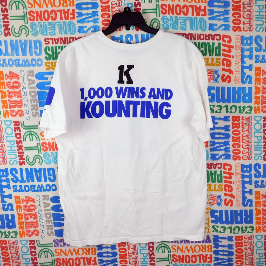 Nike Duke University Coach K 1000 Wins T Shirt - Size XL