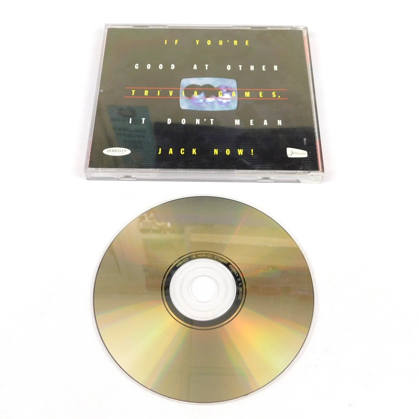 You Don't Know Jack PC CD ROM Game Version 1.01 Tested 1995 Complete Jewel Case