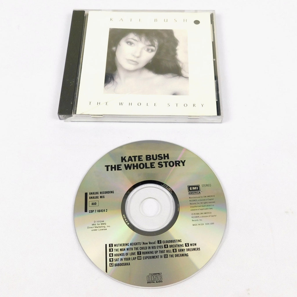 Kate Bush The Whole Story CD Tested 1986 EMI Records D 101244