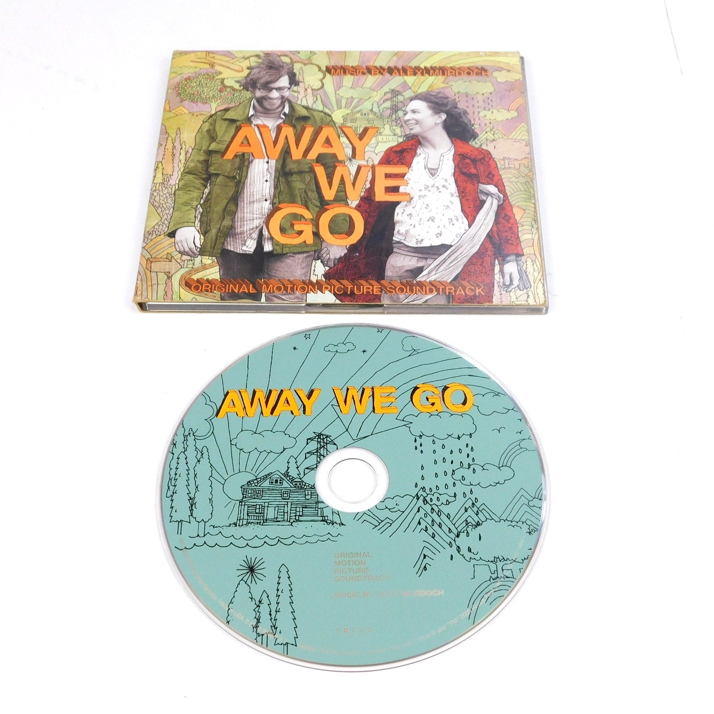 Away We Go Movie Soundtrack CD 2009 Tested Working Zero Summer 0 6700 30859 2 2