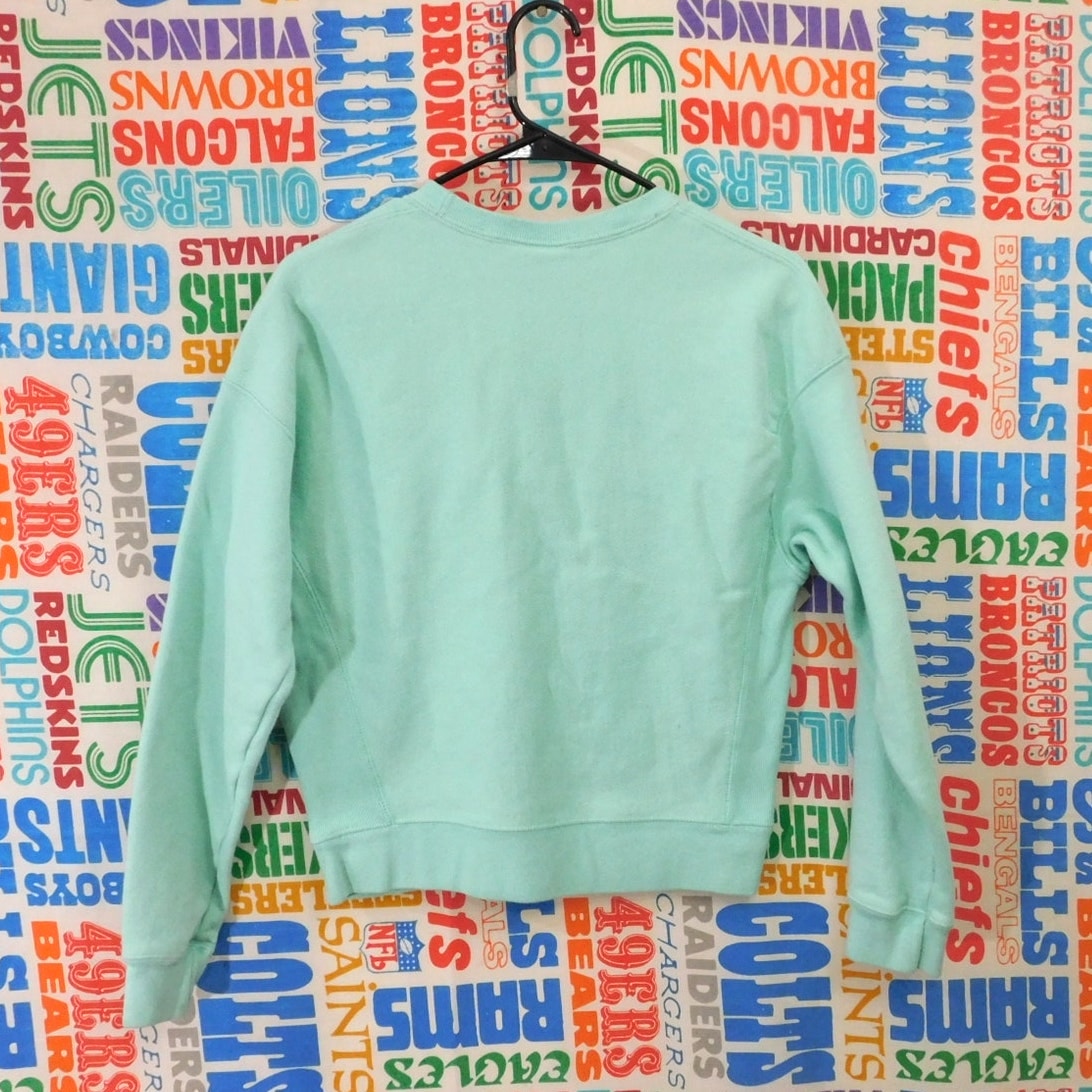 Champion Reverse Weave Sweatshirt Mint Green Size S Pullover Crewneck