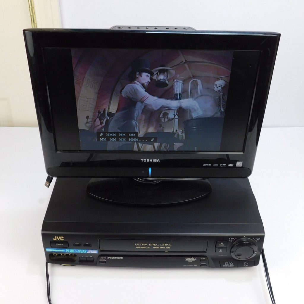 JVC HR-VP638U VCR VHS Player Recorder Tested Working No Remote 4 Head Hi-Fi